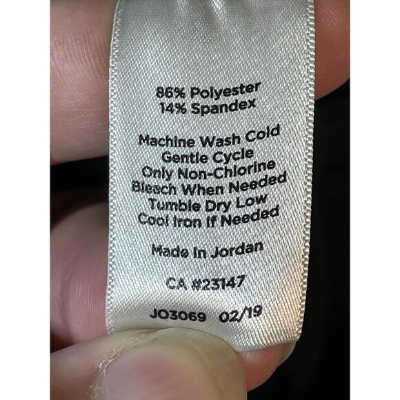 T by Talbots Shorts Womens 3X Petite Black Pull On Stretch Pockets Bermuda - Picture 9 of 10